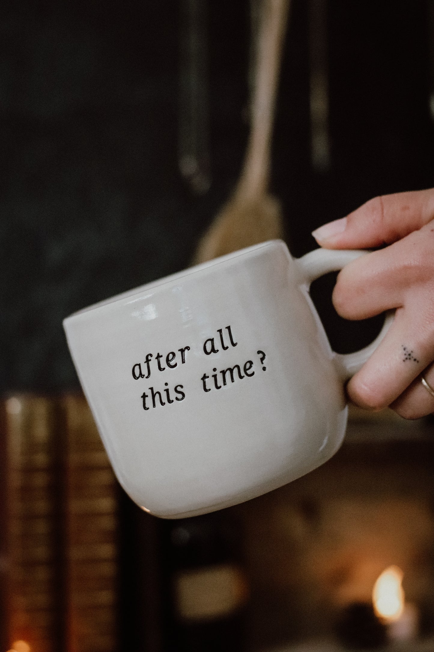 Mug "After all this time ?"