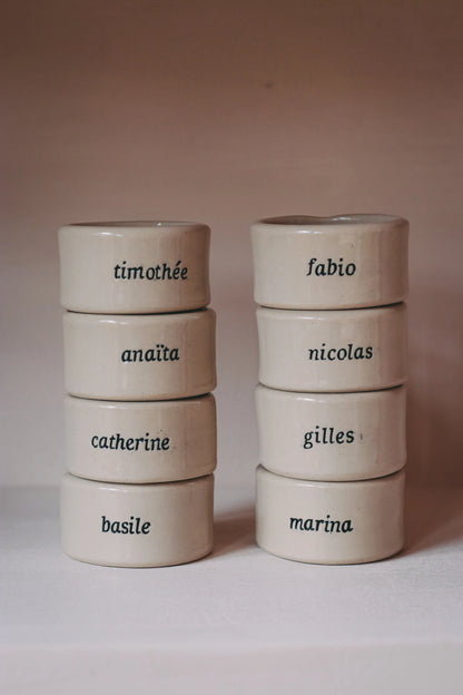 Rond de serviette | PRECOMMANDE Ma boutique